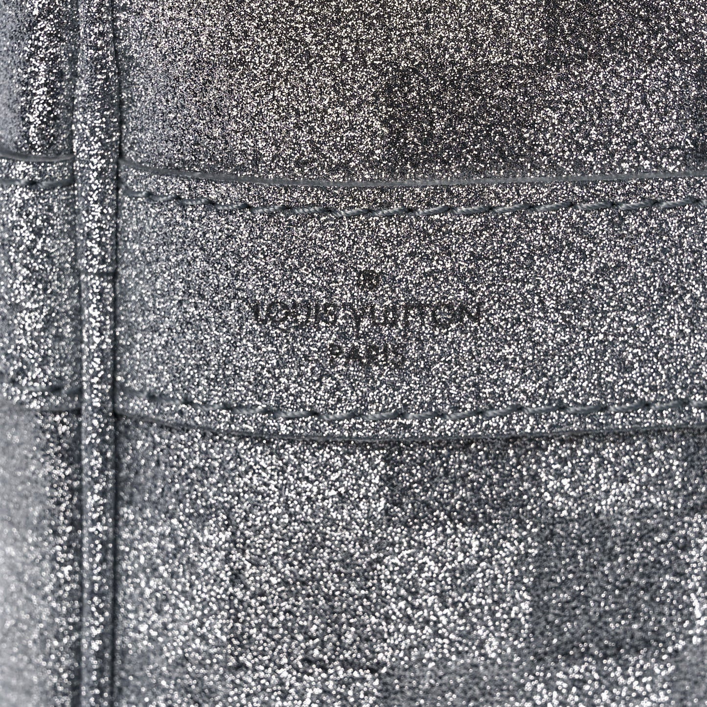 Damier Glitter Keepall Bandouliere 50 Silver