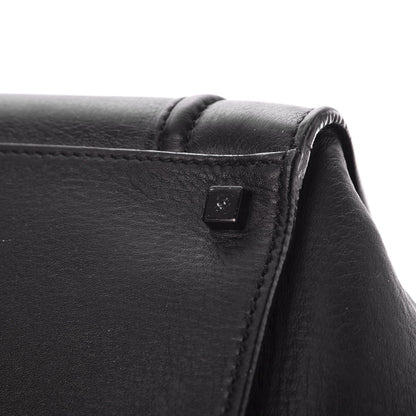 Celine Supple Calfskin Medium Phantom Luggage Black 9 of 15