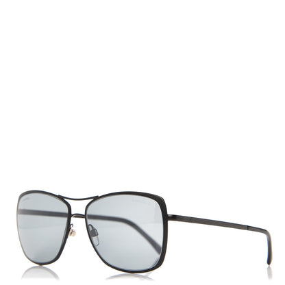 Chanel Metal Pilot Summer Sunglasses 4224 Black 1 of 11
