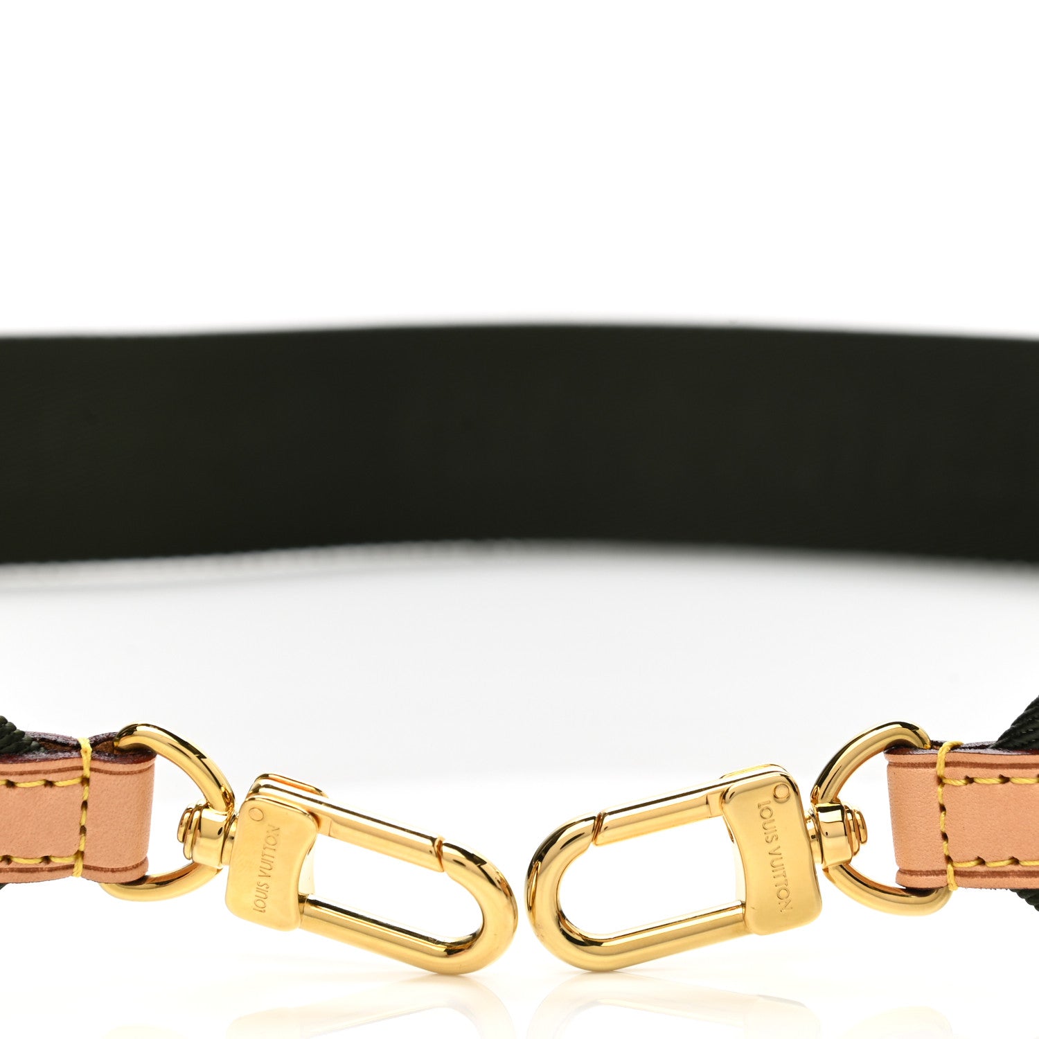 Louis Vuitton Nylon Bandouliere Shoulder Strap Kaki 4 of 5