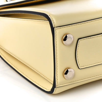 Salvatore Ferragamo Smooth Calfskin Mini Boxyz Light Yellow 9 of 12