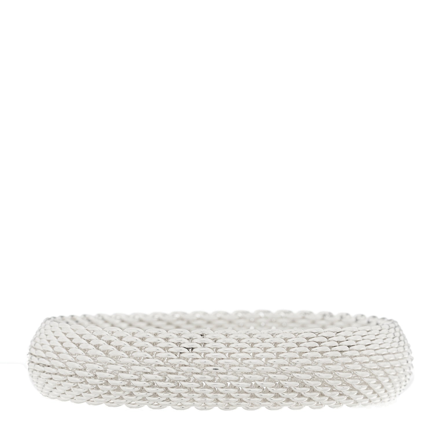 Tiffany Sterling Silver Somerset Mesh Bracelet 1 of 3