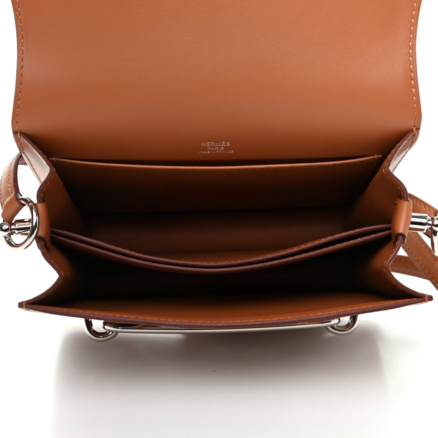 Swift Printed Eperon d'Or Mini Sac Roulis Gold White Bleu Encre