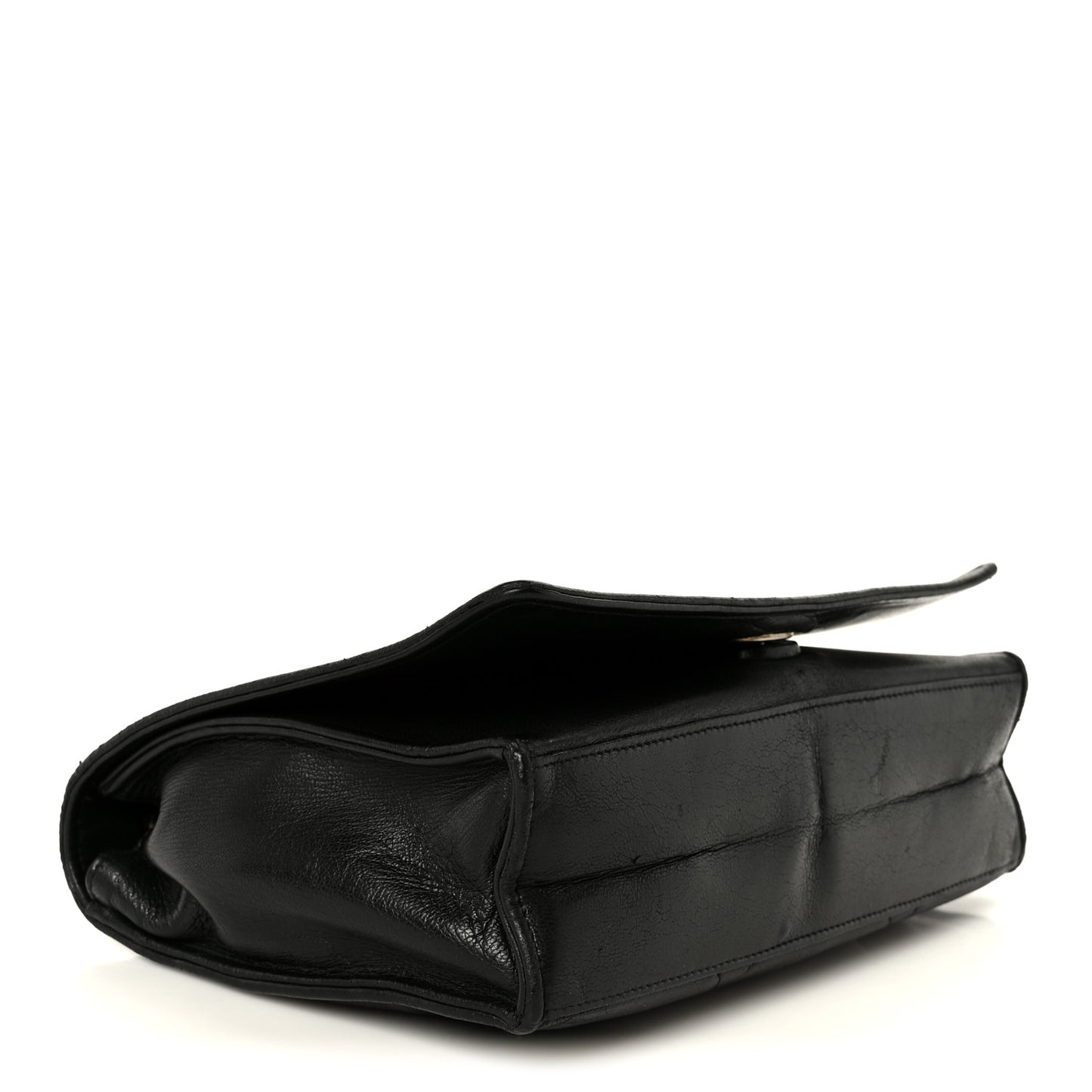 Lambskin Quilted Diamond CC Flap Black