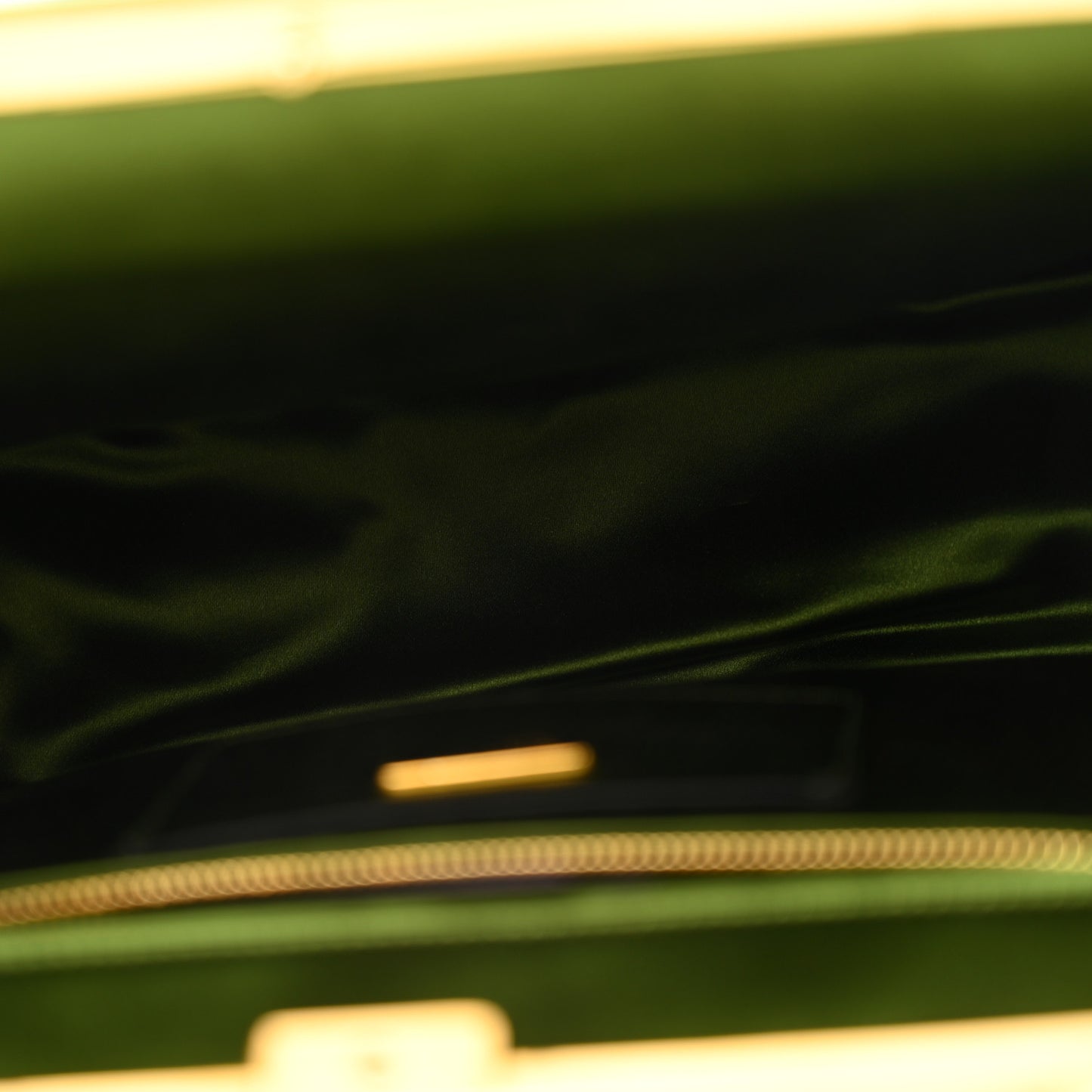 Satin Framed Bag Felce