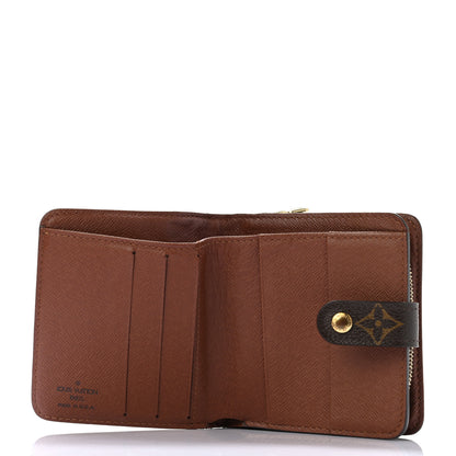 Louis Vuitton Monogram Compact Zippe Zipped Wallet 5 of 7