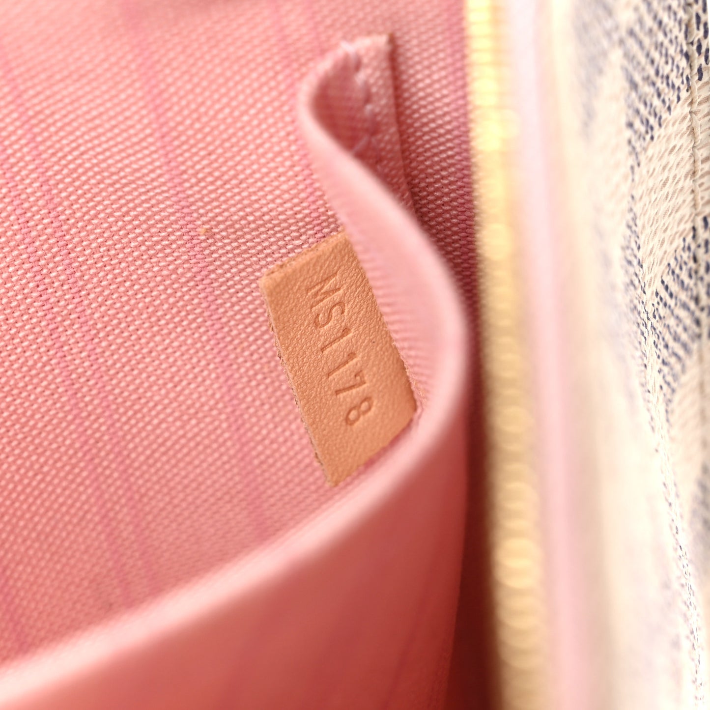 Damier Azur Neverfull MM GM Pochette Rose Ballerine