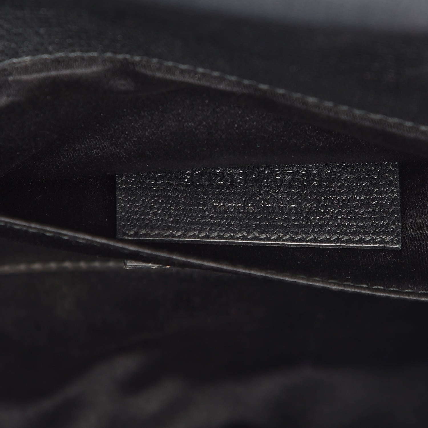 Saint Laurent Textured Calfskin Classic Y Ligne Clutch Black 8 of 15