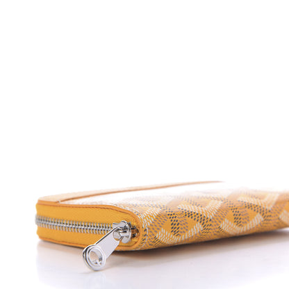 Goyard Goyardine Compact Wallet Yellow 6 of 9