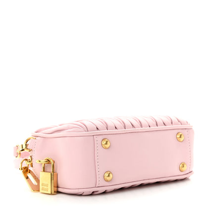 Miu Miu Nappa Matelasse Small Arcadie Alabastro 4 of 13