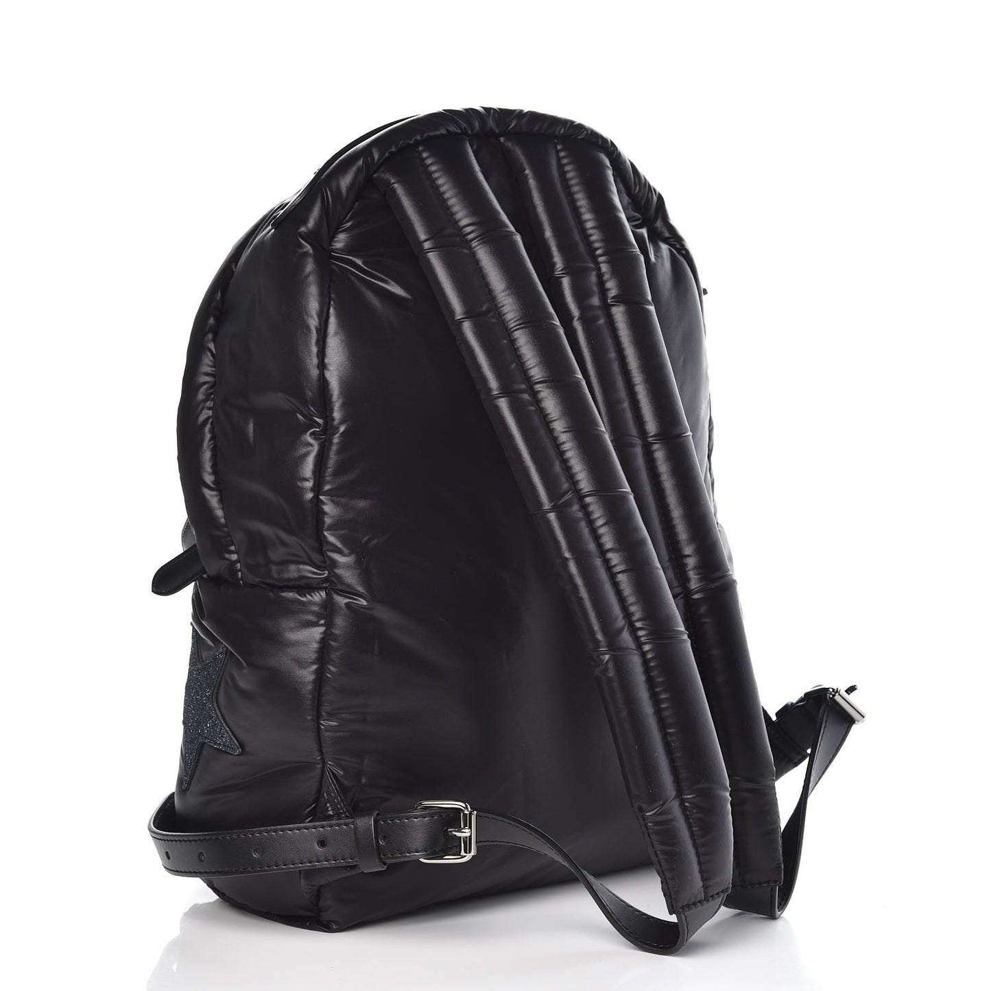 Polyamide Falabella Go Glitter Stars Backpack Black