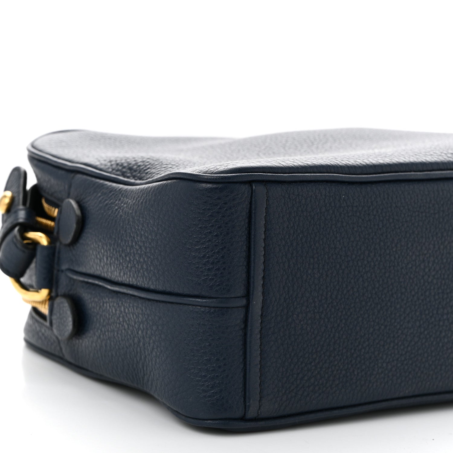 Prada Vitello Phenix Camera Bag Baltico 10 of 11