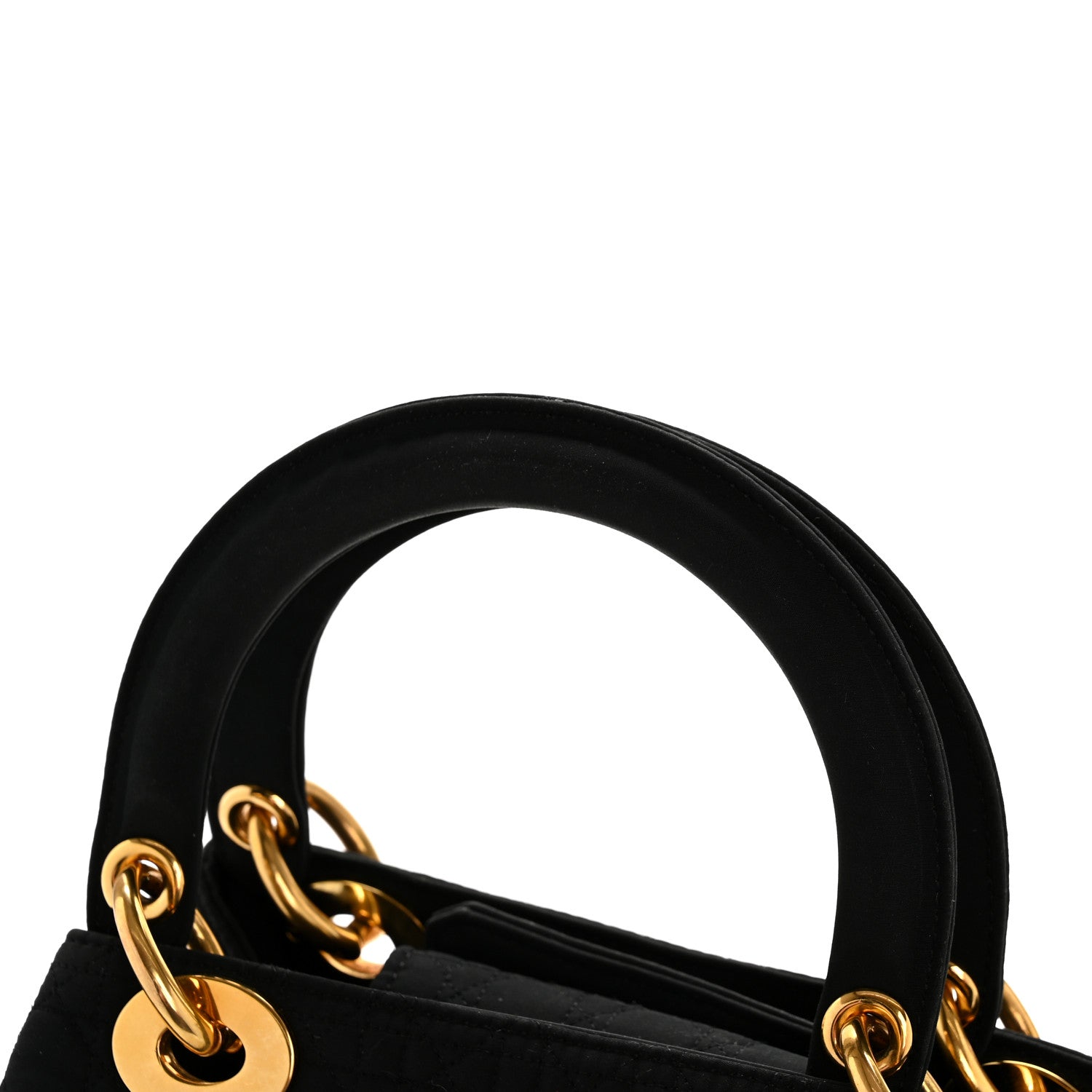 Christian Dior Nylon Cannage Medium Lady Dior Black 22 of 27