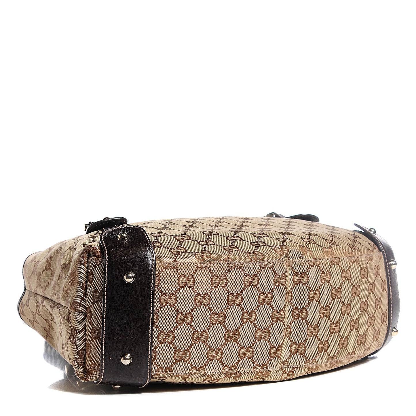 Monogram Small Pelham Shoulder Bag Dark Brown