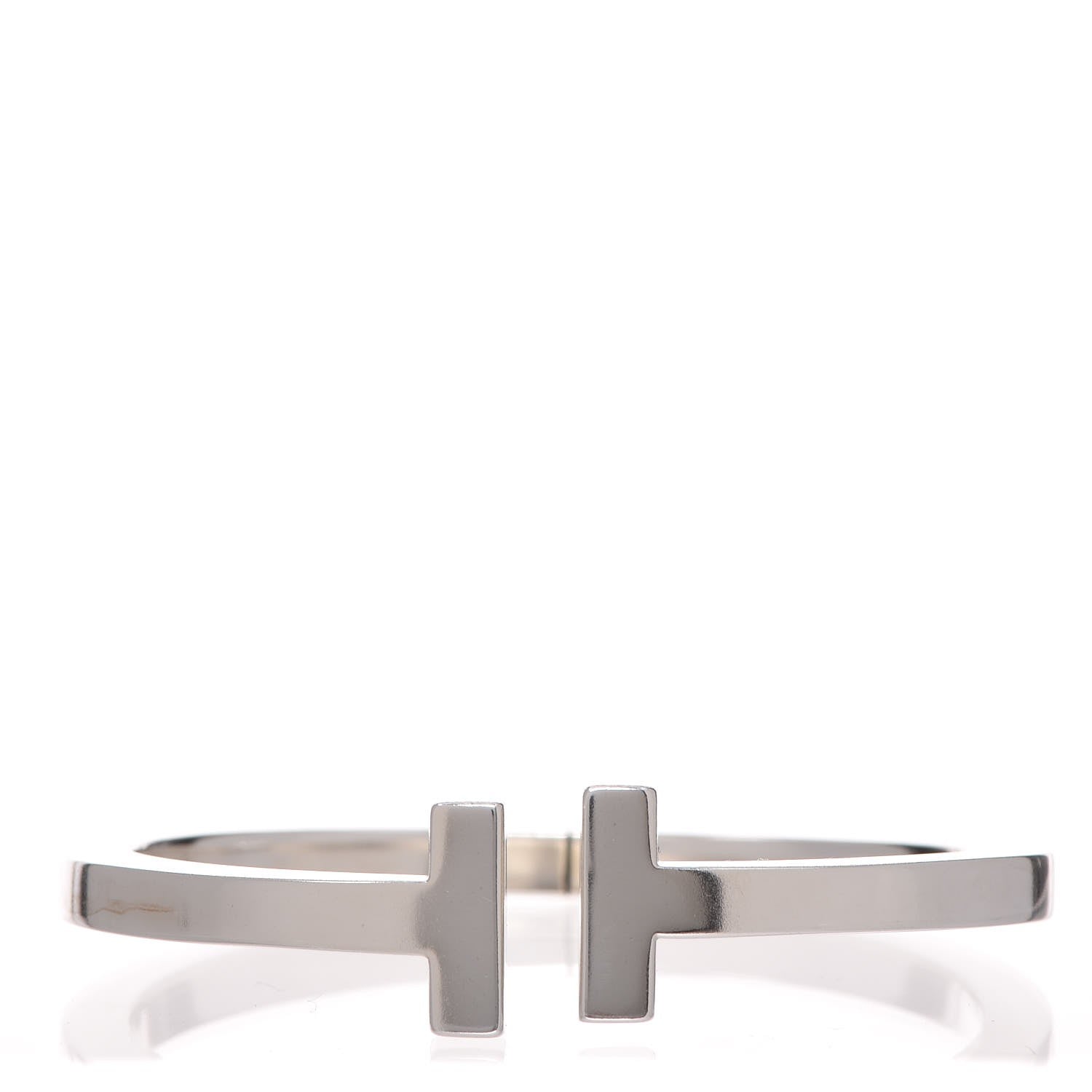 Tiffany Sterling Silver T Square Bracelet 1 of 5