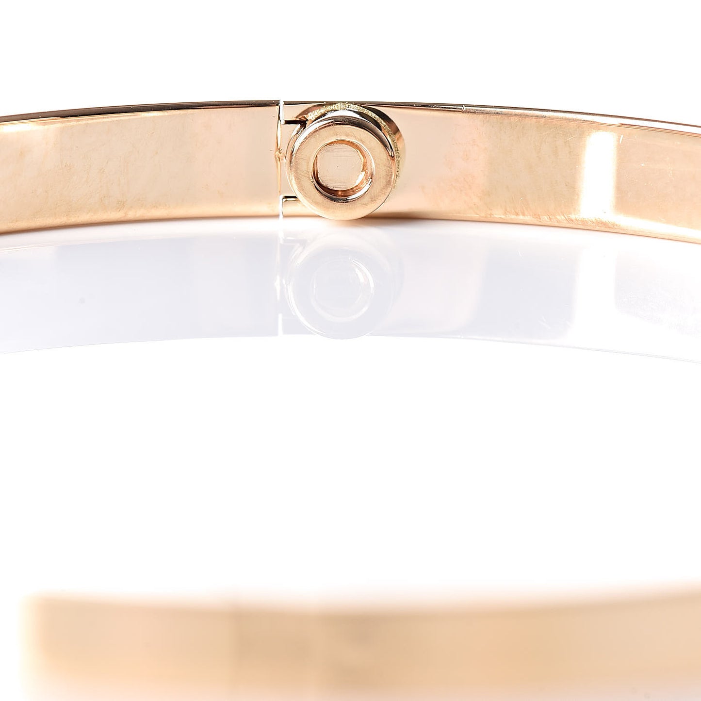 18K Yellow Gold Small LOVE Bracelet 16