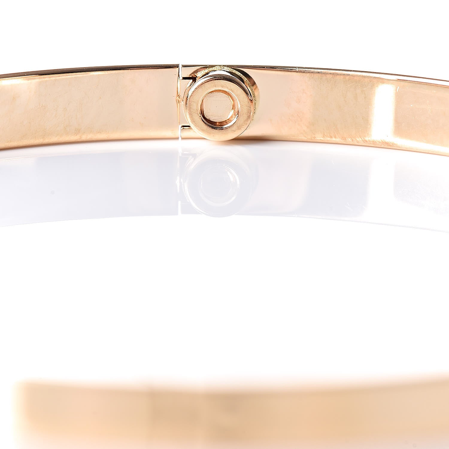 Cartier 18K Yellow Gold Small LOVE Bracelet 16 9 of 10