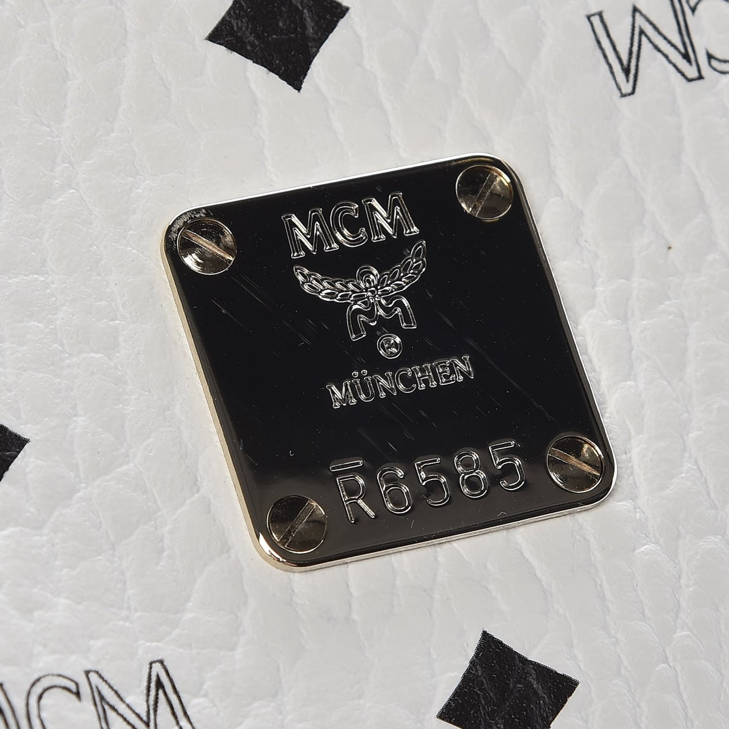 Visetos Medium Project Reversible Shopper Tote White