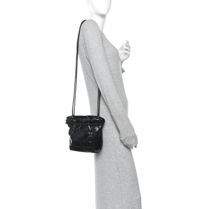 Chanel Shiny Calfskin Quilted Mini Chanel 22 So Black 2 of 11