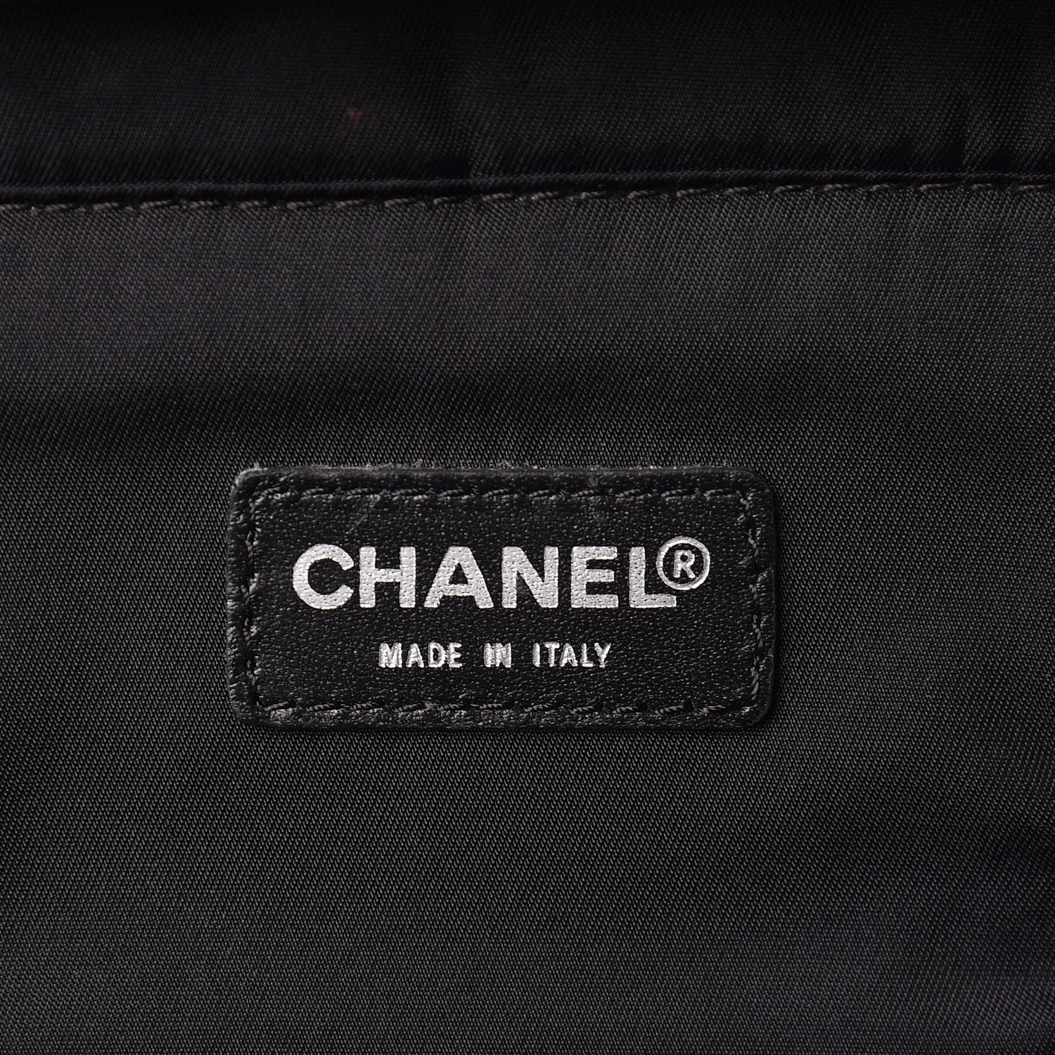Chanel Nylon Travel Laptop Briefcase Black 9 of 13