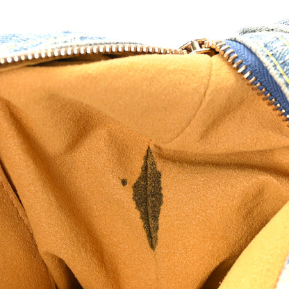 Louis Vuitton Monogram Denim Baggy PM Blue 11 of 12