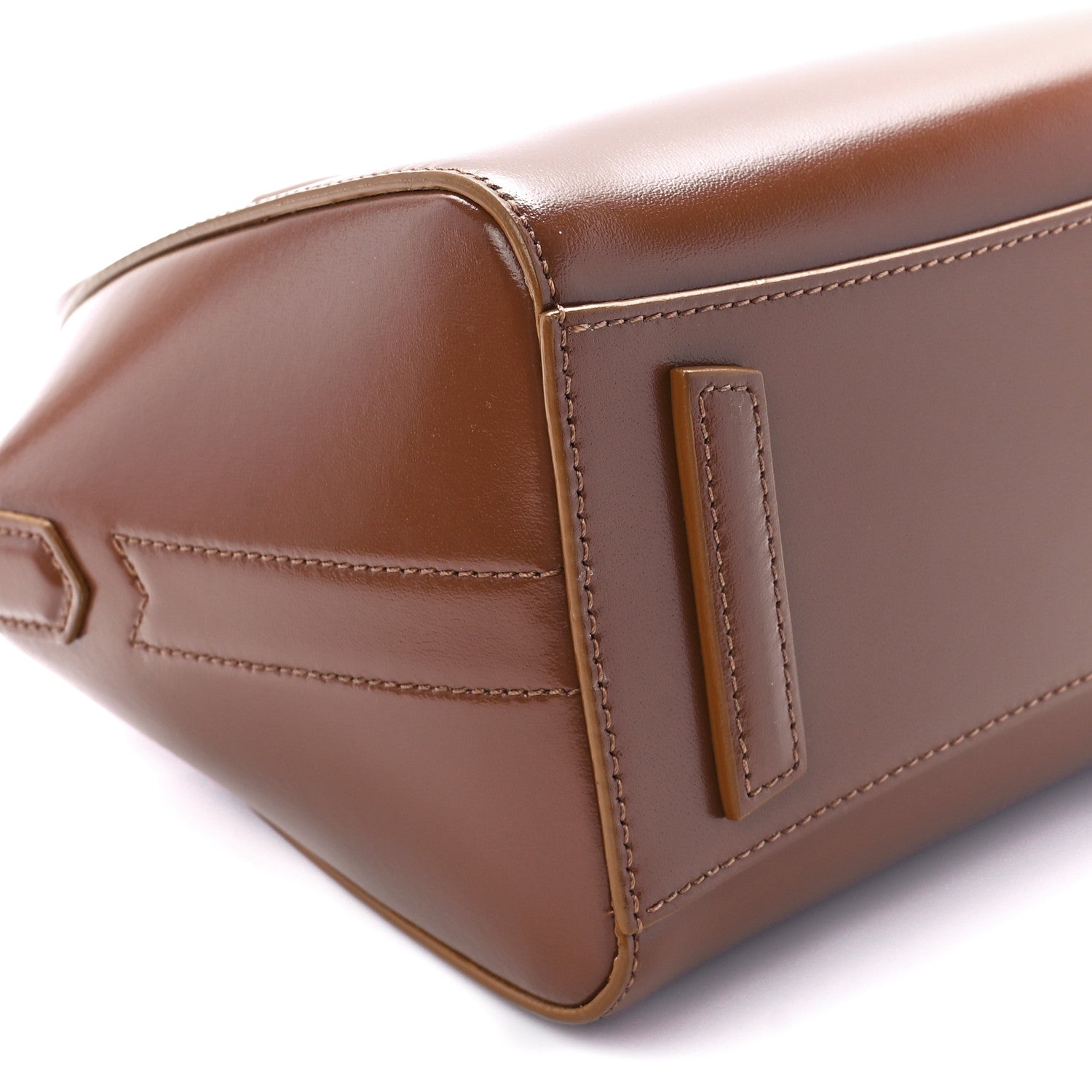 Givenchy Shiny Lord Calfskin Mini Antigona Tan 8 of 9