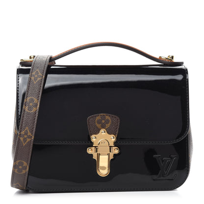 Louis Vuitton Patent Calfskin Monogram Cherrywood BB Black 1 of 11