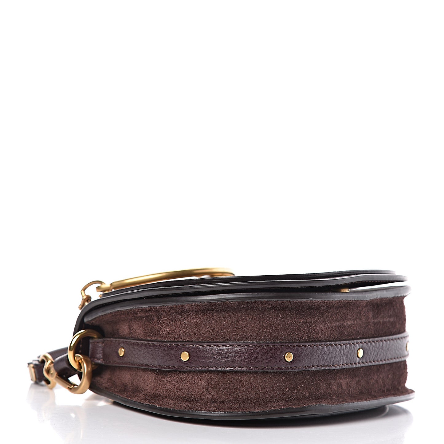 Calfskin Small Nile Bracelet Bag Intense Violine
