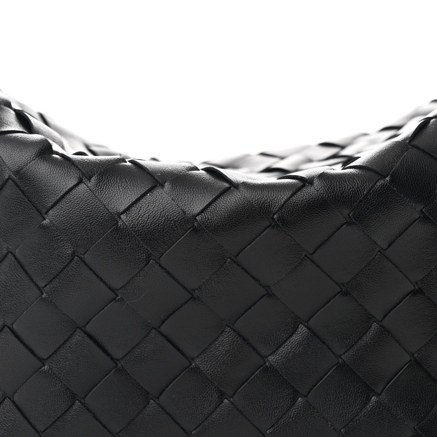 Calfskin Nappa Intrecciato Mini Wallace Black