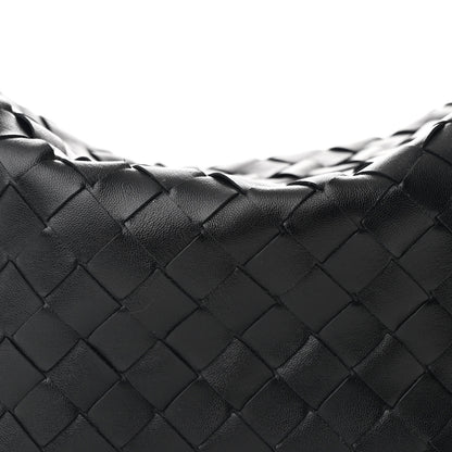 Bottega Veneta Calfskin Nappa Intrecciato Mini Wallace Black 8 of 11