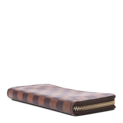 Louis Vuitton Damier Ebene Clemence Wallet Cherry 9 of 12
