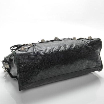 Balenciaga Chevre Giant 21 Silver Hardware City Black 4 of 9