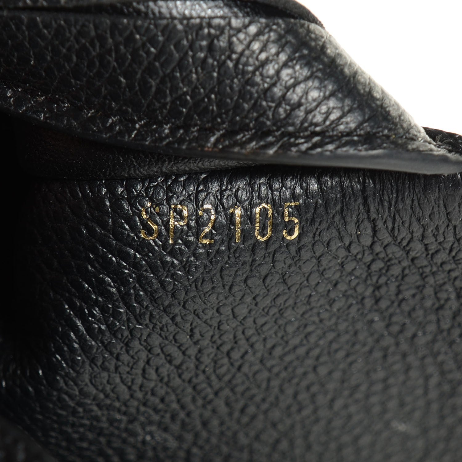 Louis Vuitton Empreinte Compact Curieuse Wallet Black 14 of 14