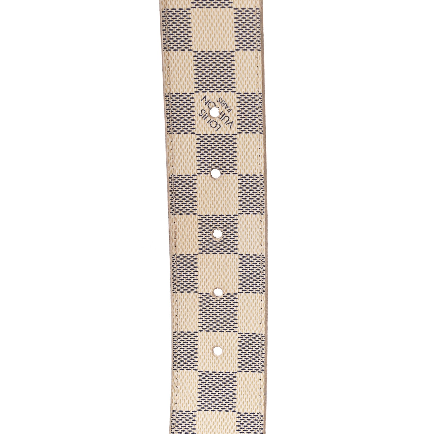 Louis Vuitton Damier Azur 40mm LV Initiales Belt 85 34 9 of 12