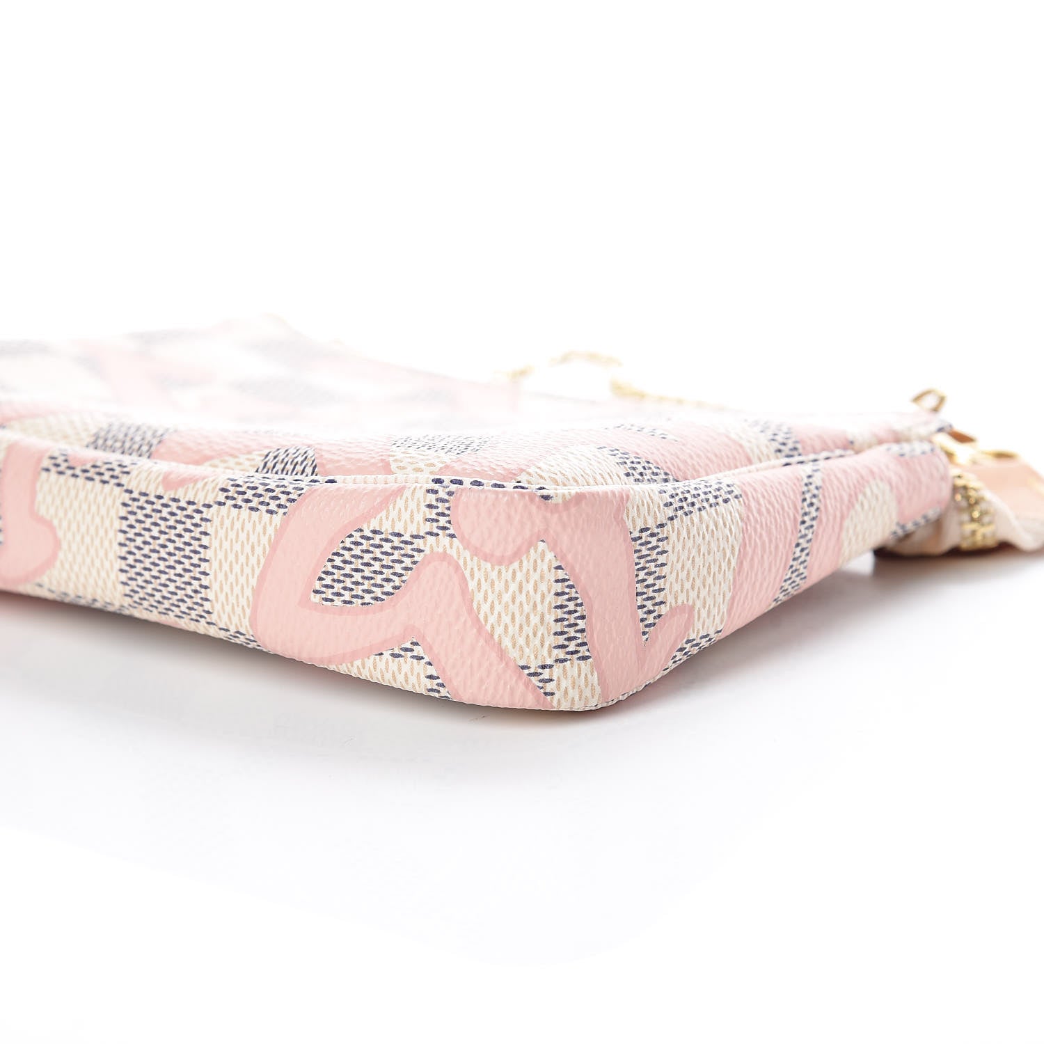 Louis Vuitton Damier Azur Tahitienne Mini Pochette Accessories 9 of 10