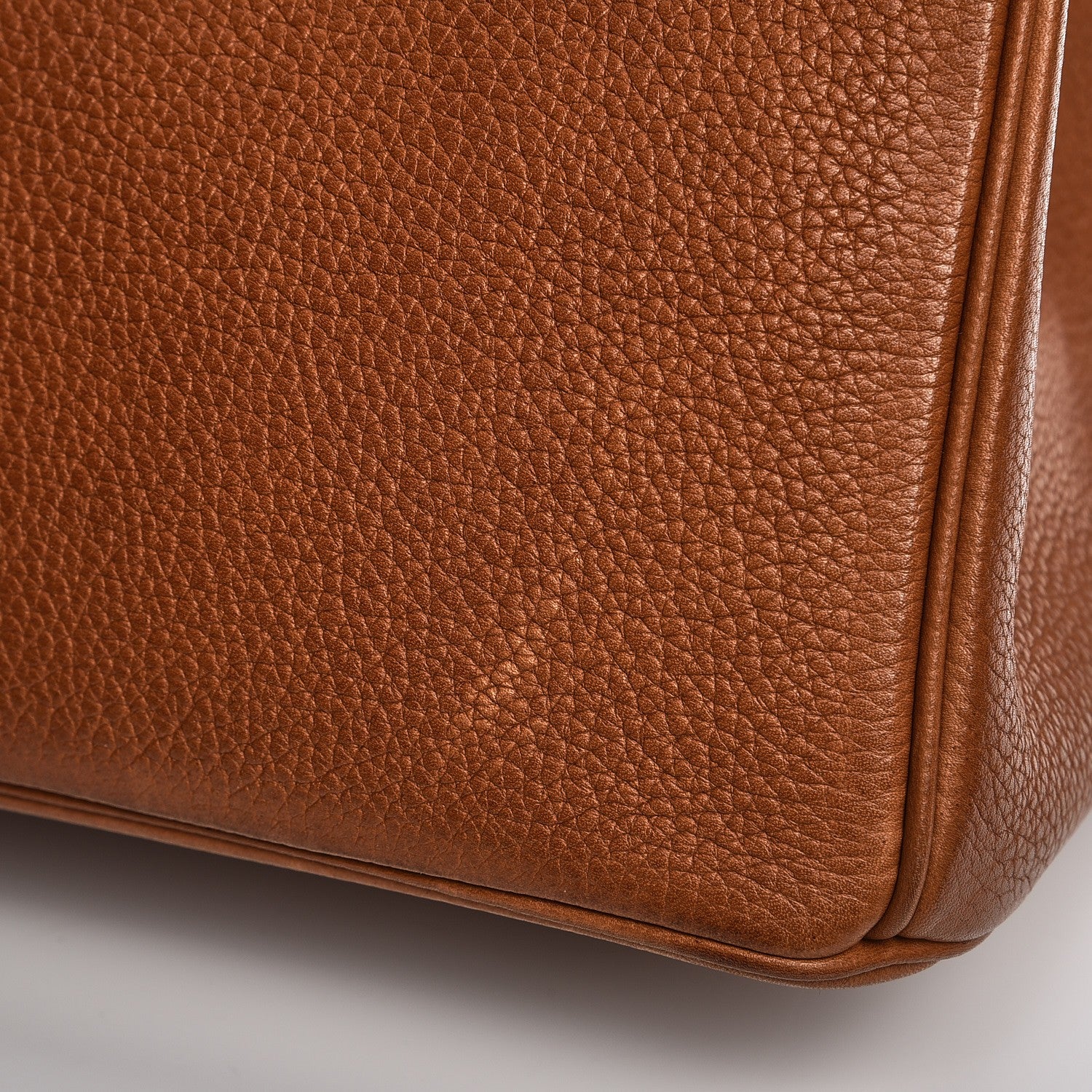 Hermes Natural Barenia Faubourg Birkin 35 Fauve 33 of 38