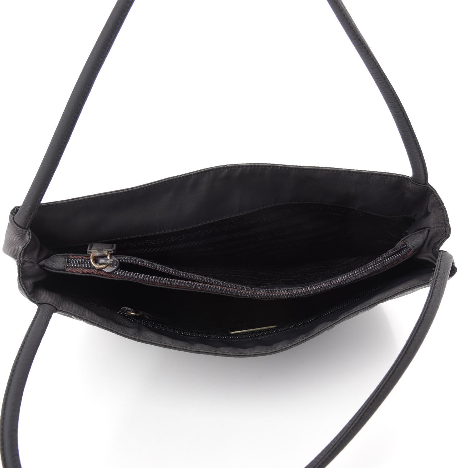 Prada Tessuto Nylon Tote Grey 5 of 10