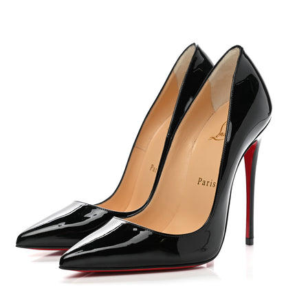 Christian Louboutin Patent So Kate 120 Pumps 36 Black 3 of 8