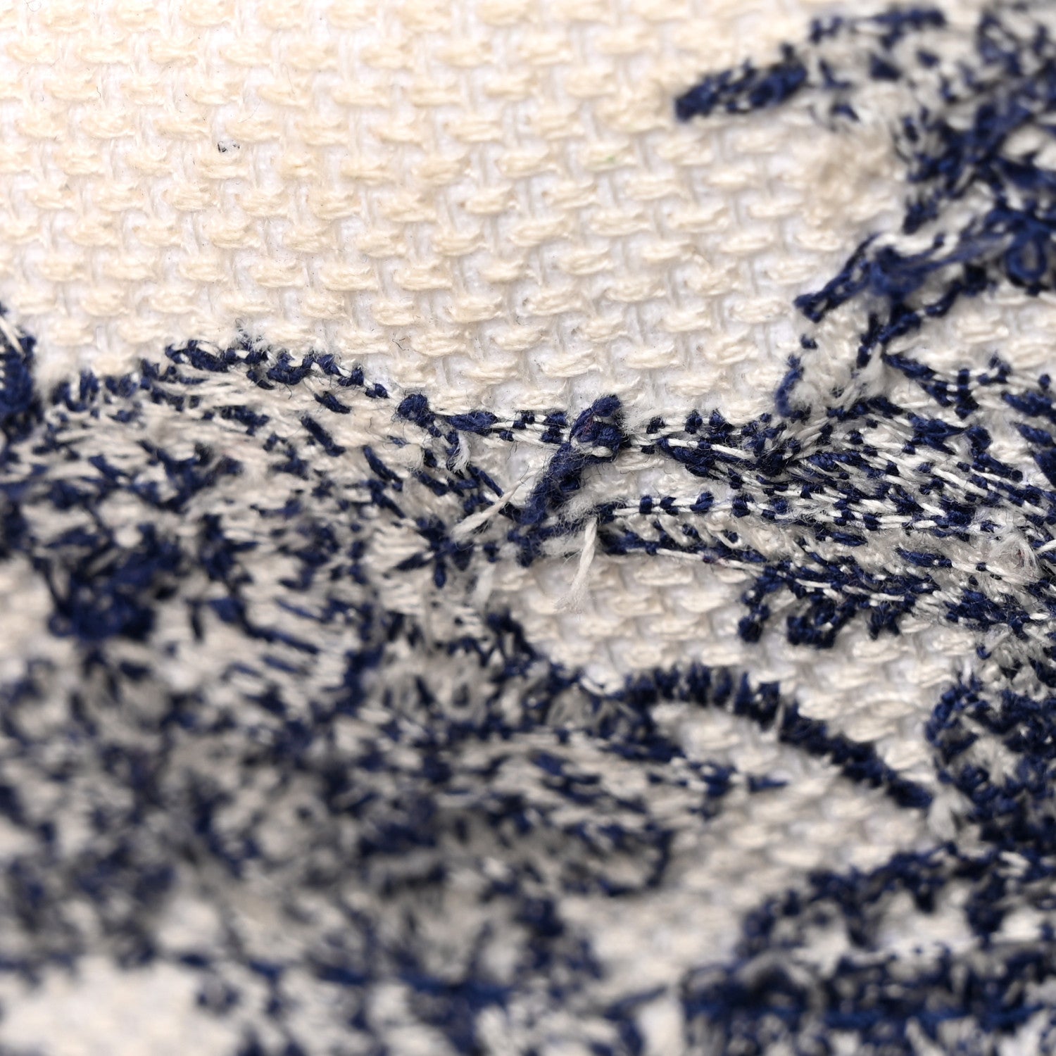 Christian Dior Canvas Reverse Embroidered Rêve d'Infini Medium Lady D-Lite Blue Multicolor 13 of 18