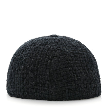 Chanel Tweed Fantasy CC Cap L Black 6 of 9