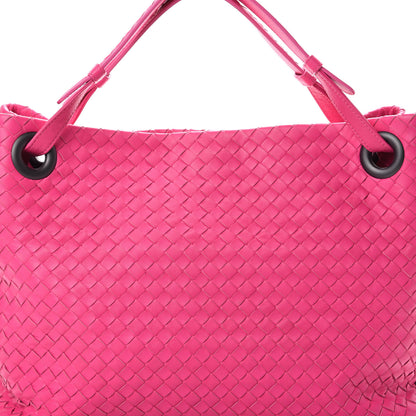 Bottega Veneta Nappa Intrecciato Medium Garda Bag Rosa Shock 7 of 12