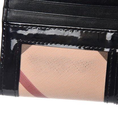 Burberry Nova Check Penrose Continental Wallet Black 10 of 10