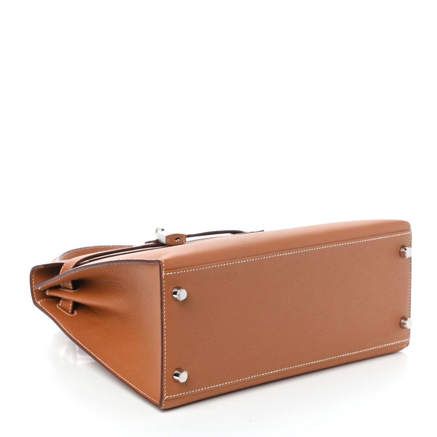 Hermes Epsom Kelly Sellier 28 Gold 4 of 10