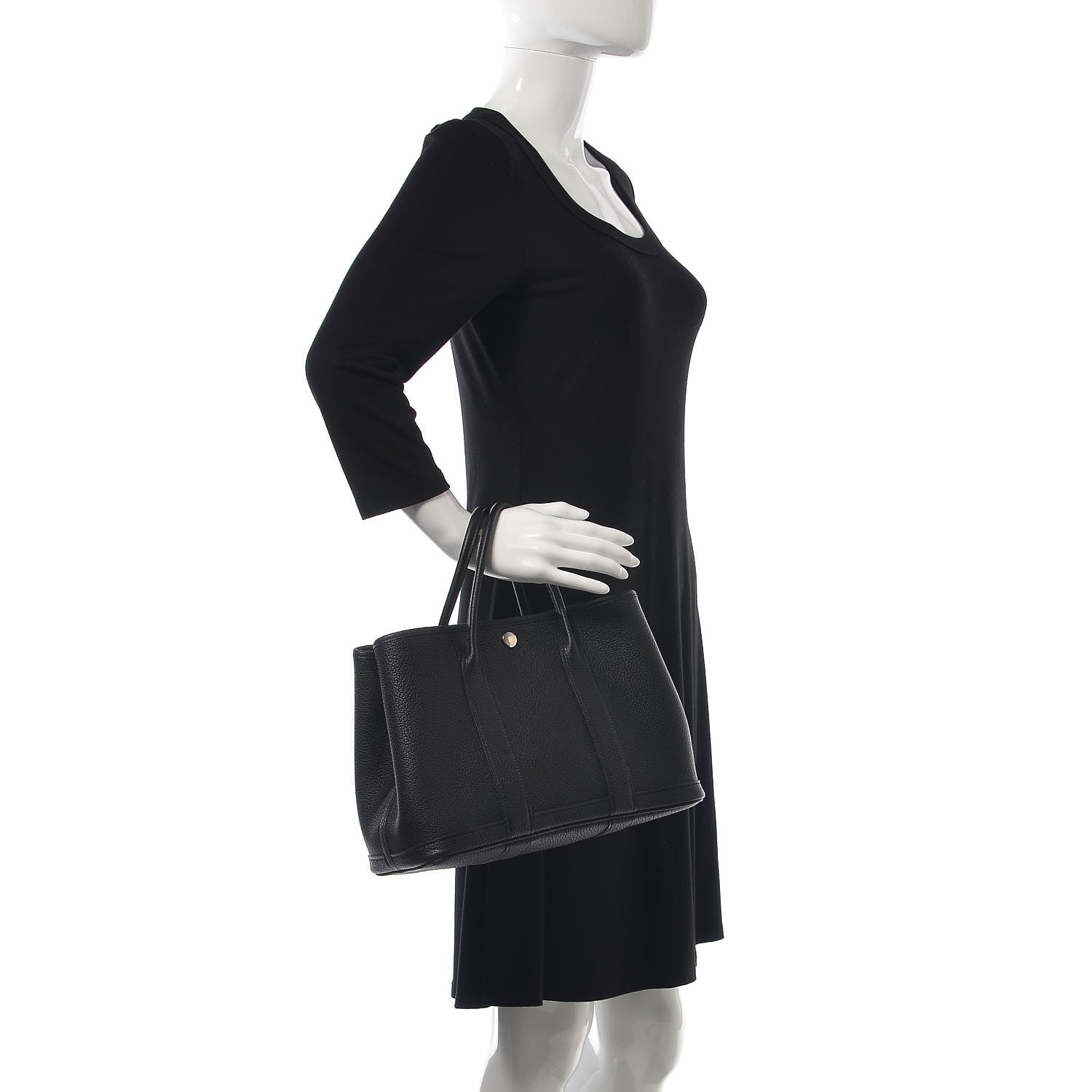Hermes Negonda Garden Party 30 TPM Black 2 of 6