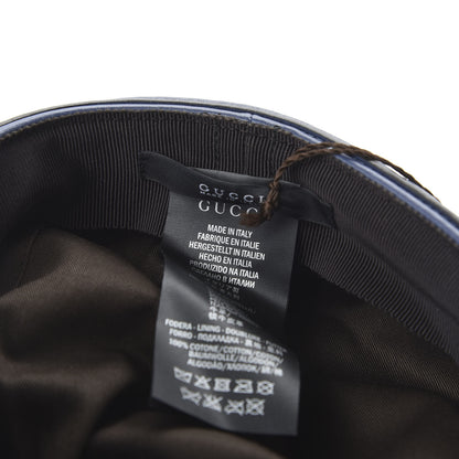 Gucci Calfskin Cellarius Hat XS Washed Indigo 8 of 8