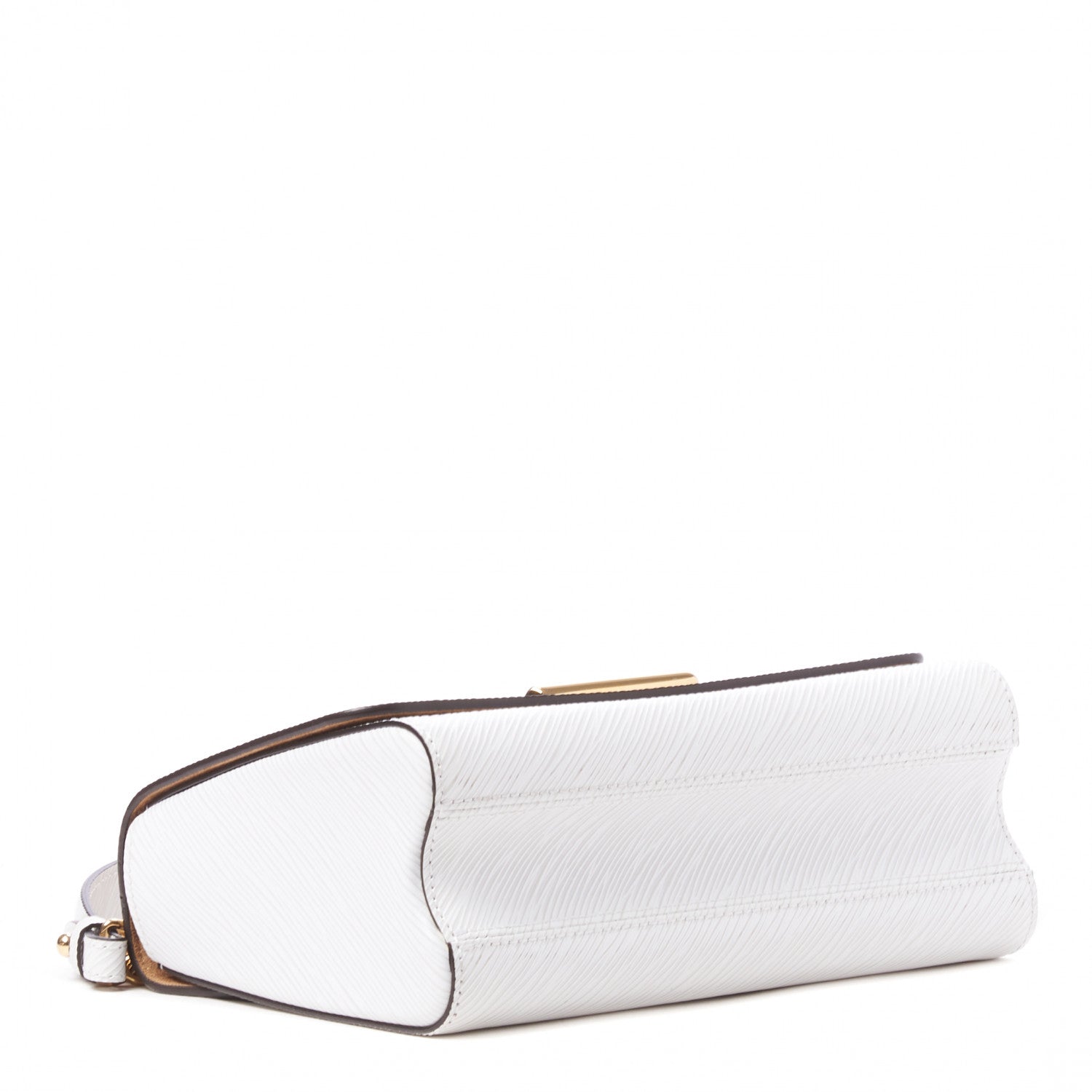 Louis Vuitton Epi Twist Shoulder Bag MM White 4 of 8