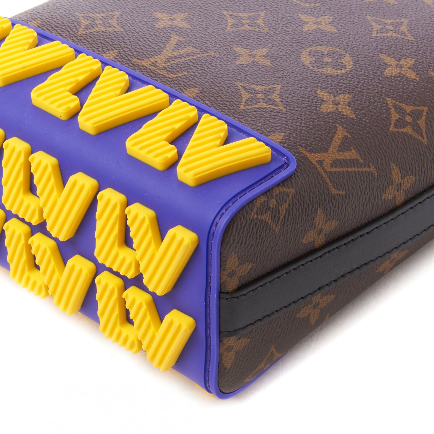 Monogram LV Rubber Cruiser Messenger Multicolor