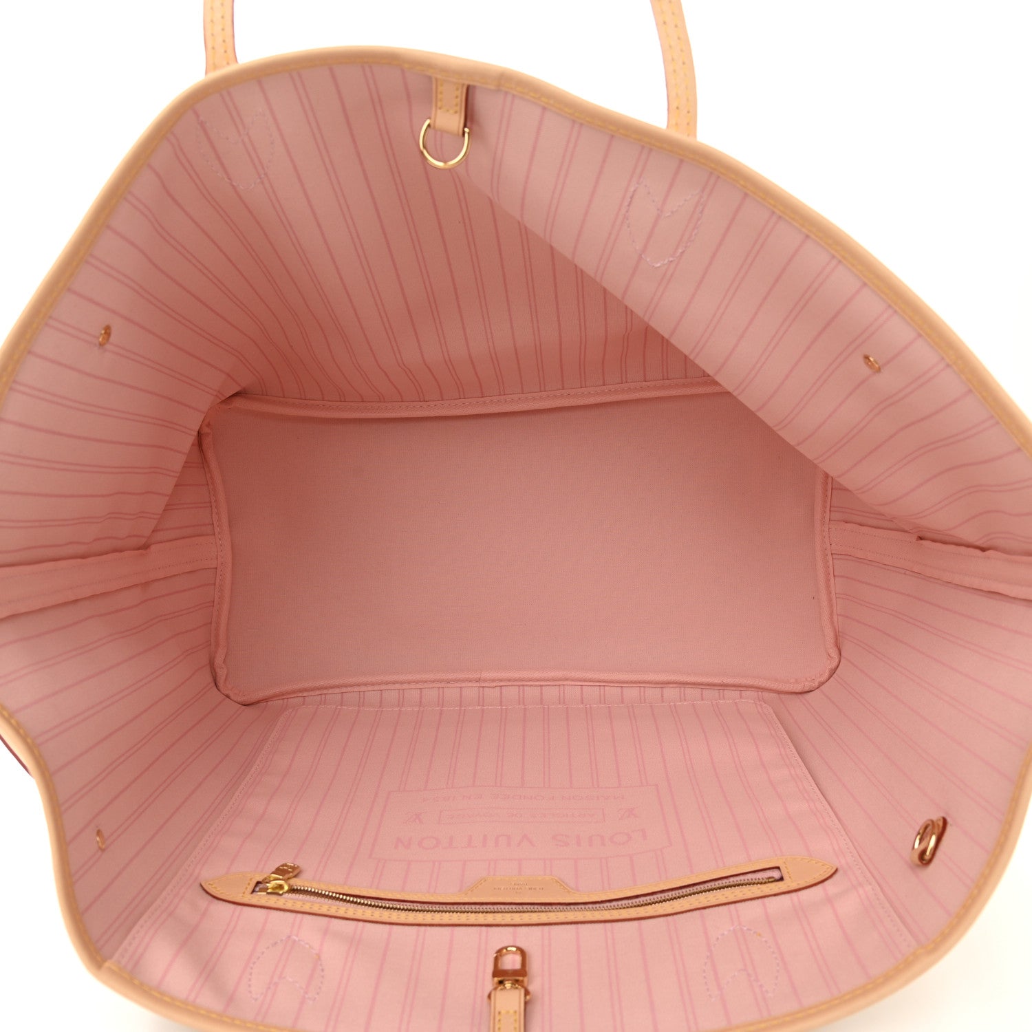 Louis Vuitton Damier Azur Neo Neverfull GM Rose Ballerine 5 of 9