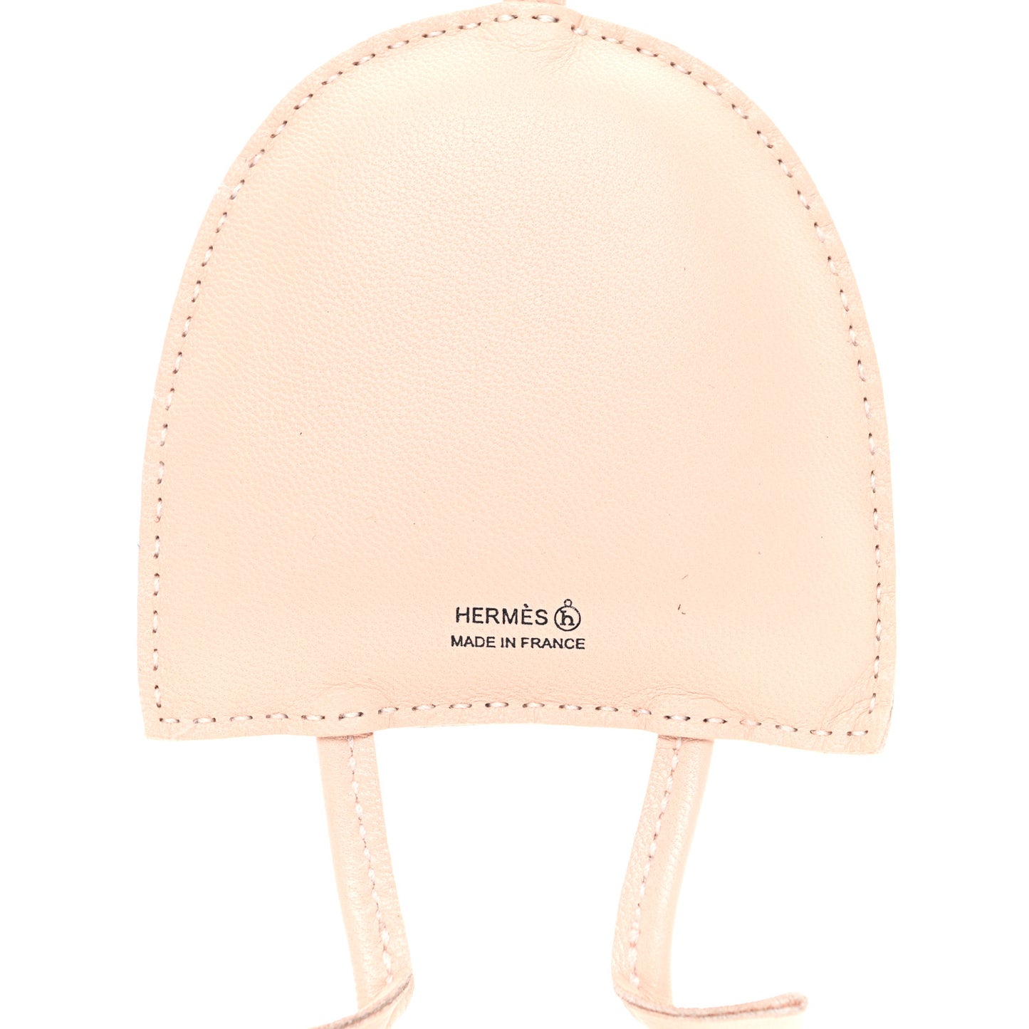 Lambskin Silk Petit H Hibouton Charm Rose Eglantine