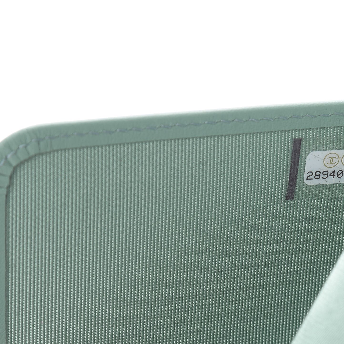 Caviar Quilted Passport Holder Green